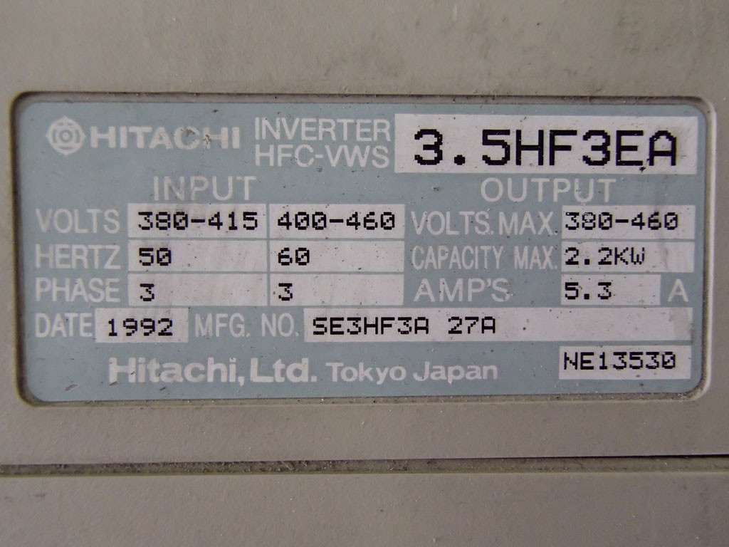 HITACHI 3.5HF3EA