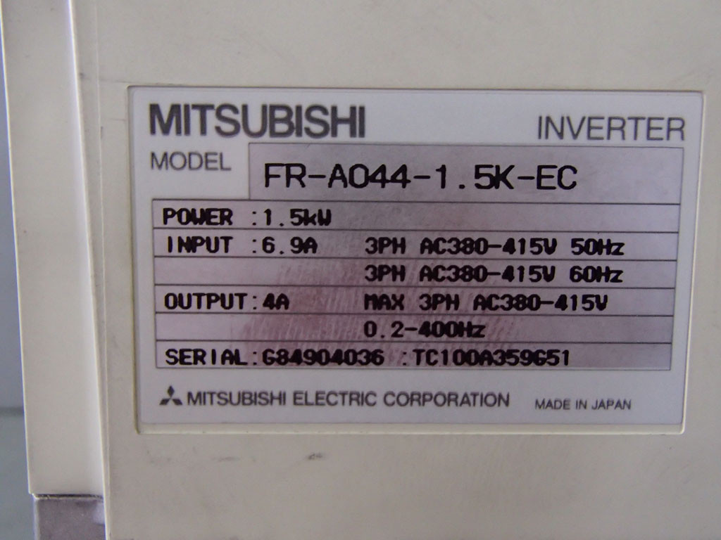 MITSUBISHI FRA0441.5KEC