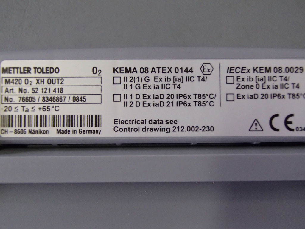 METTLER TOLEDO M420O2