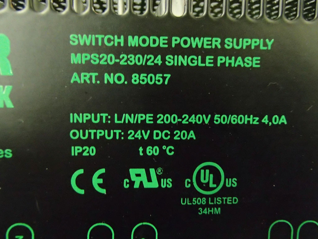 MURR ELEKTRONIK MPS20-230/24