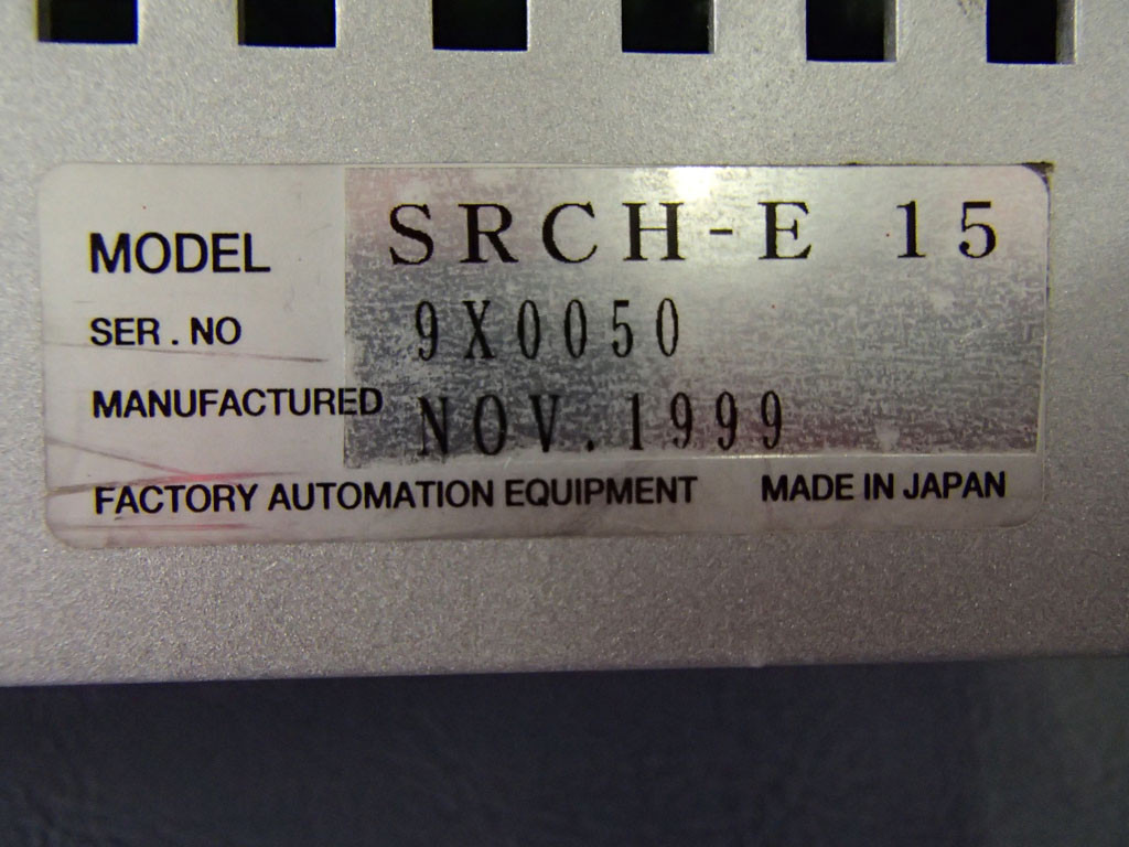 YAMAHA ROBOTIC SRCH-E15