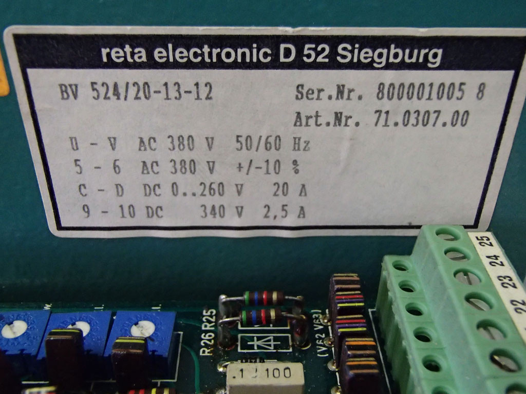 RETA ELECTRONIC BV524/2013-12