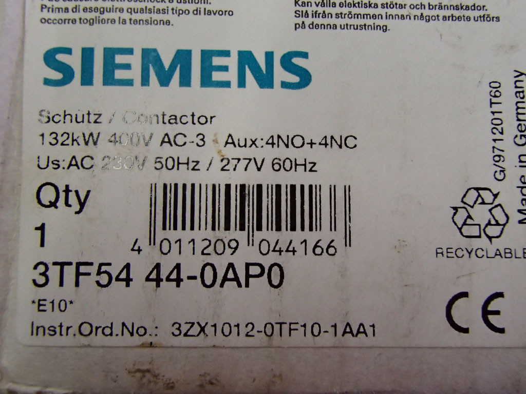 SIEMENS 3TF5444-0AP0