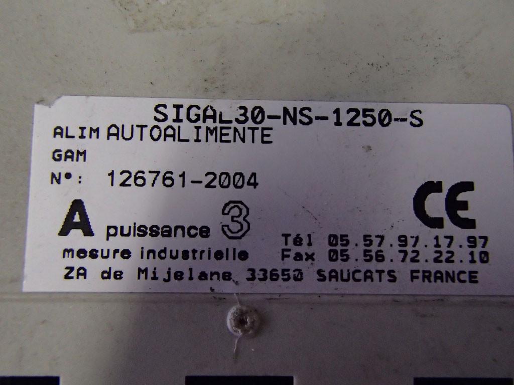 A PUISSANCE 3 SIGNAL30-NS-1250-S