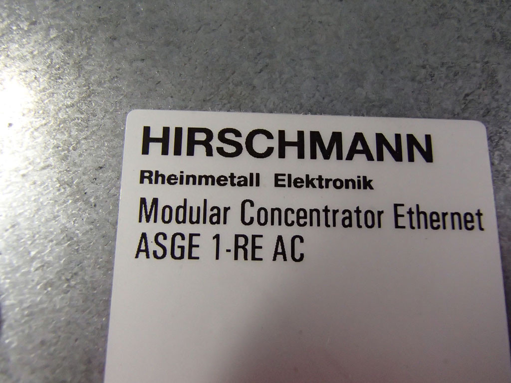 HIRSCHMANN ASGE1-REAC