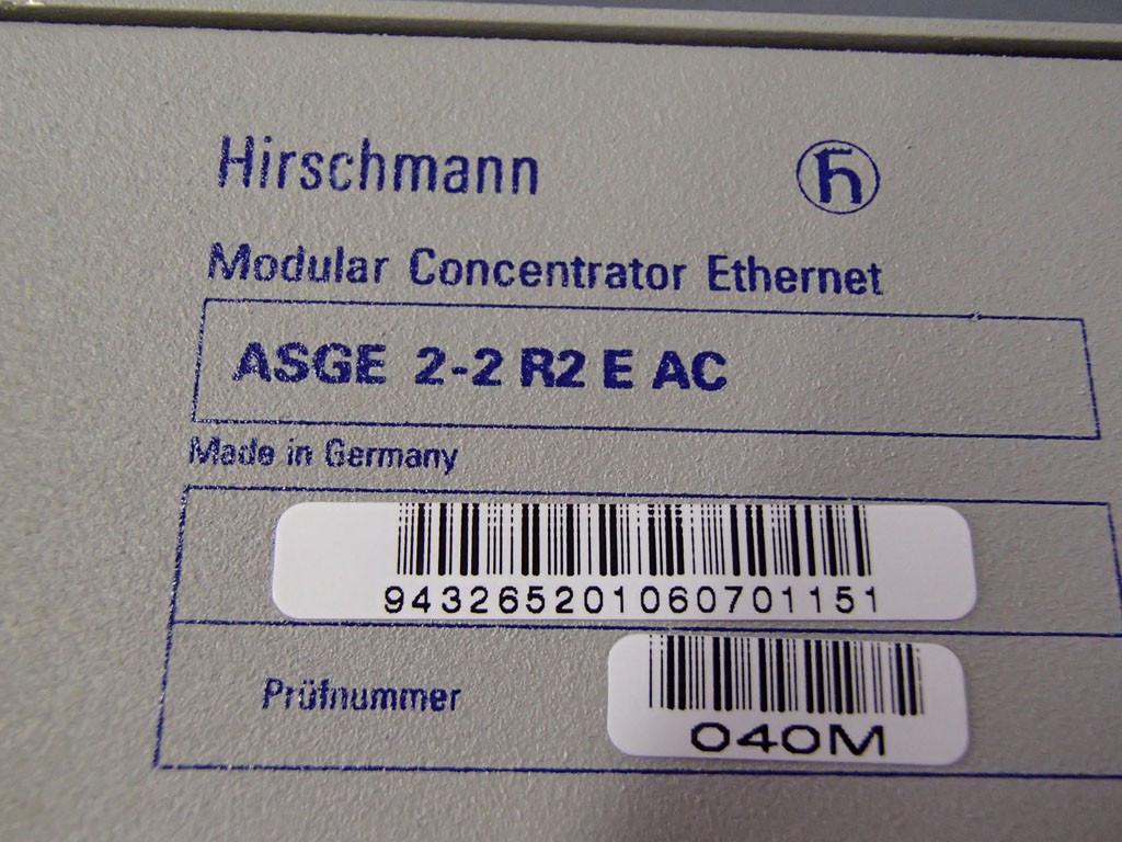 HIRSCHMANN ASGE2-2R2EAC