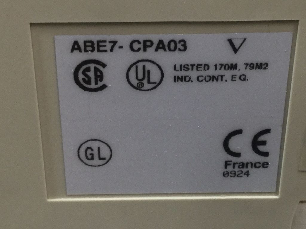 TÉLÉMÉCANIQUE  ABE7-CPA03