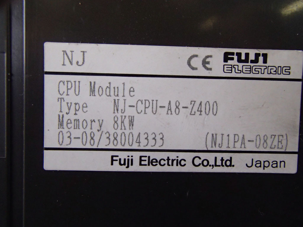 FUJI NJ-CPU-A8-Z400
