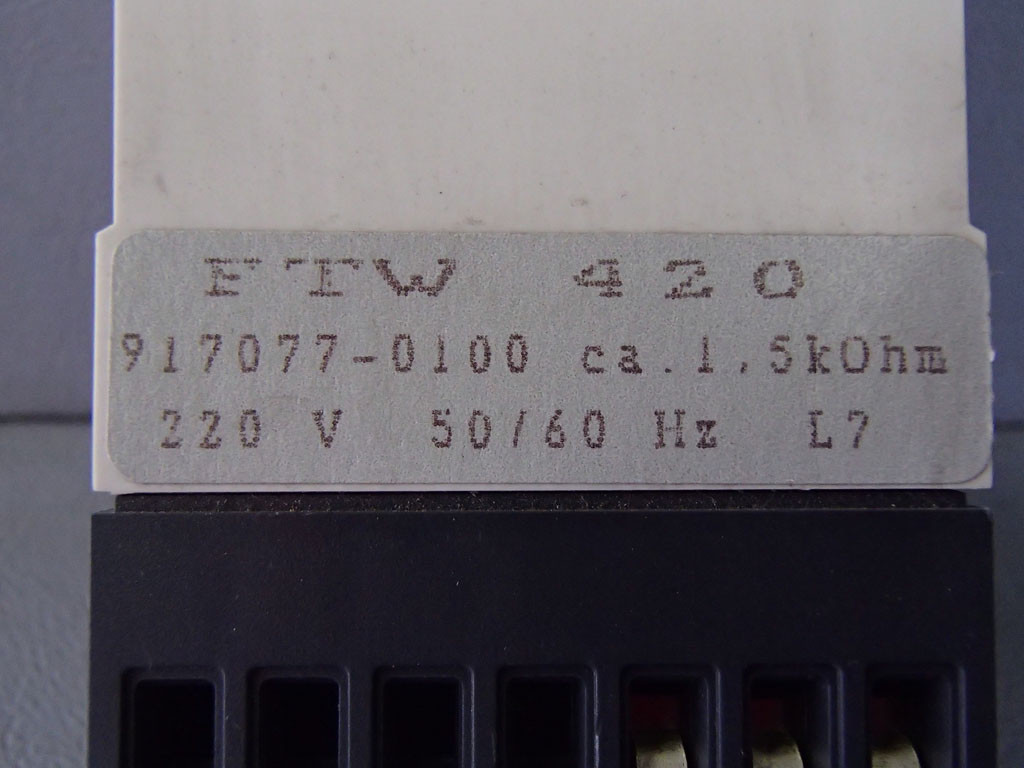 ENDRESS+HAUSER FTW420