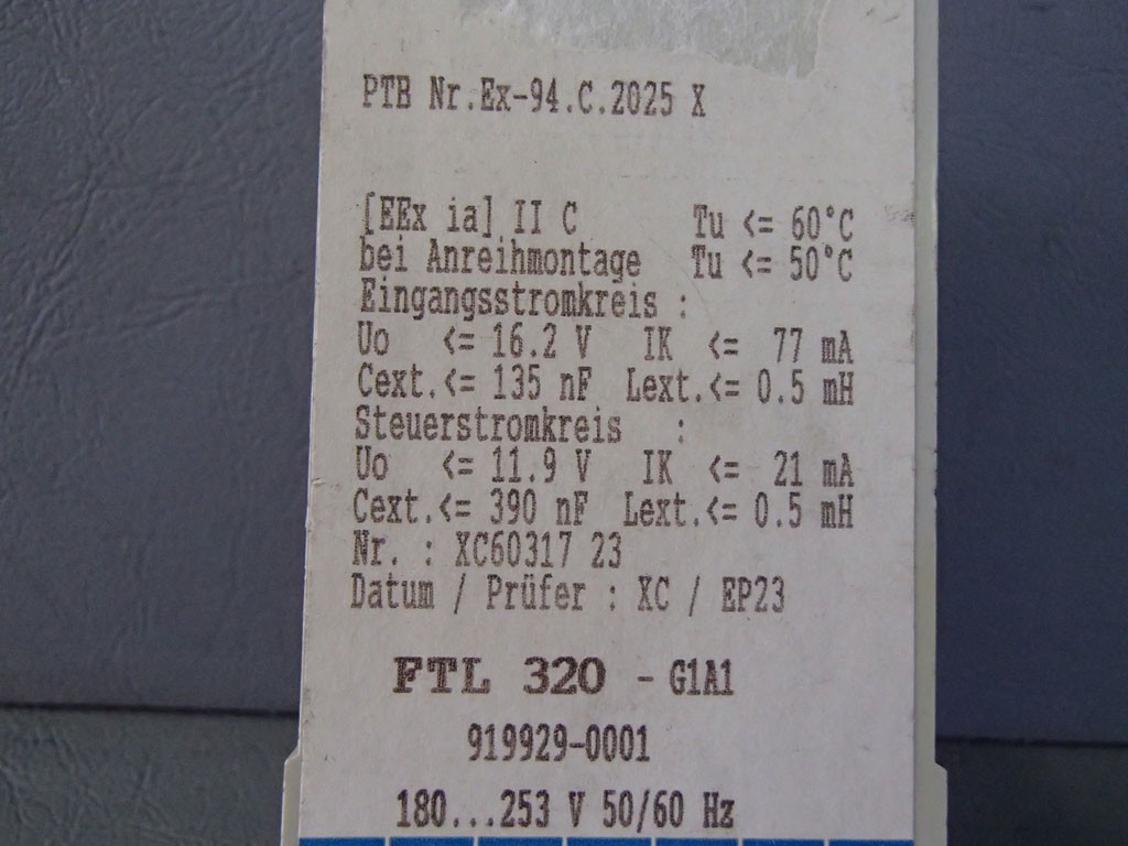 ENDRESS+HAUSER FTL320-G1A1