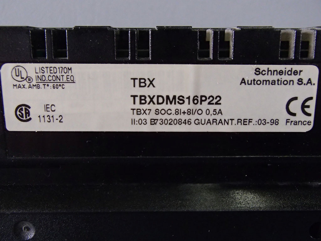 TÉLÉMÉCANIQUE  TBXDMS16P22