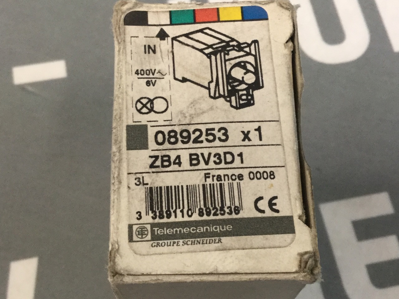 TÉLÉMÉCANIQUE  ZB4BV3D1