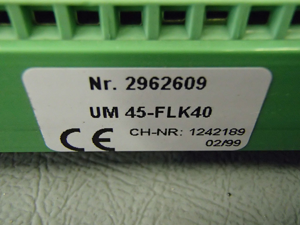 PHOENIX CONTACT  UM45-FLK40