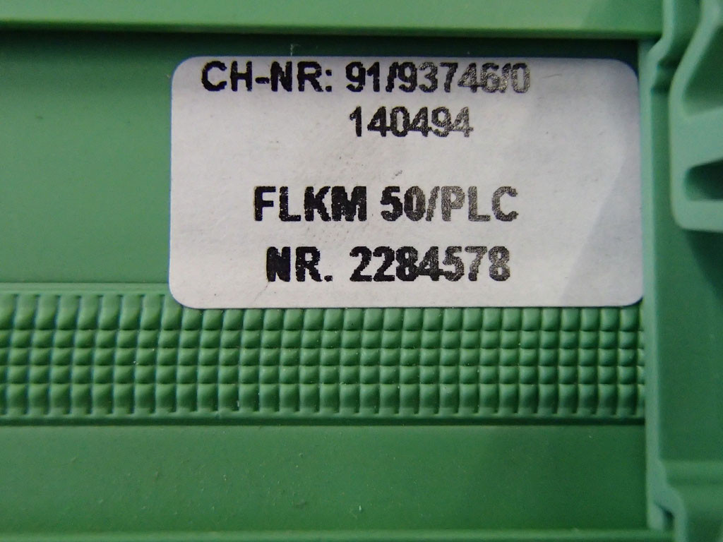 PHOENIX CONTACT FLKM50/PLC