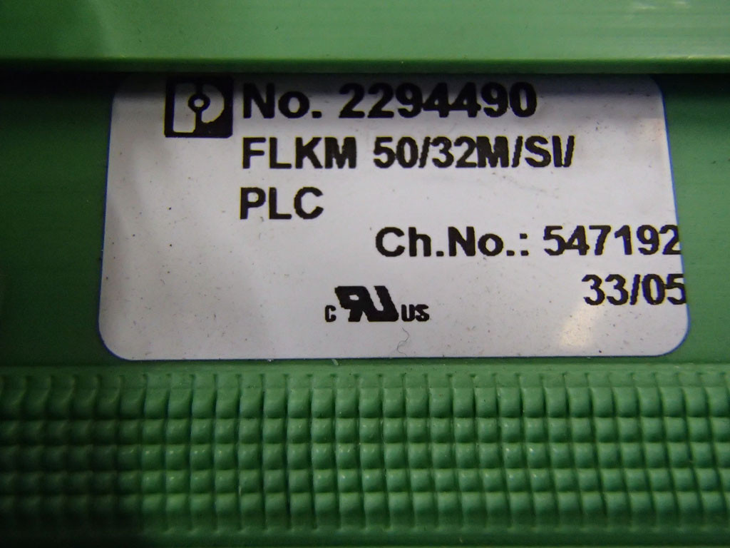 PHOENIX CONTACT  FLKM50/32M/SI/PLC