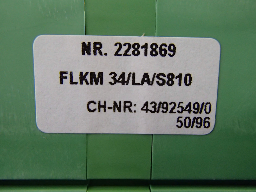 PHOENIX CONTACT FLKM34/LA/S810