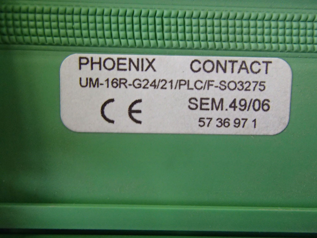 PHOENIX CONTACT UM-16R-G24/21/PLC/F-SO3275
