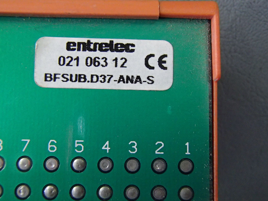 ENTRELEC BFSUB.D37-ANA-S