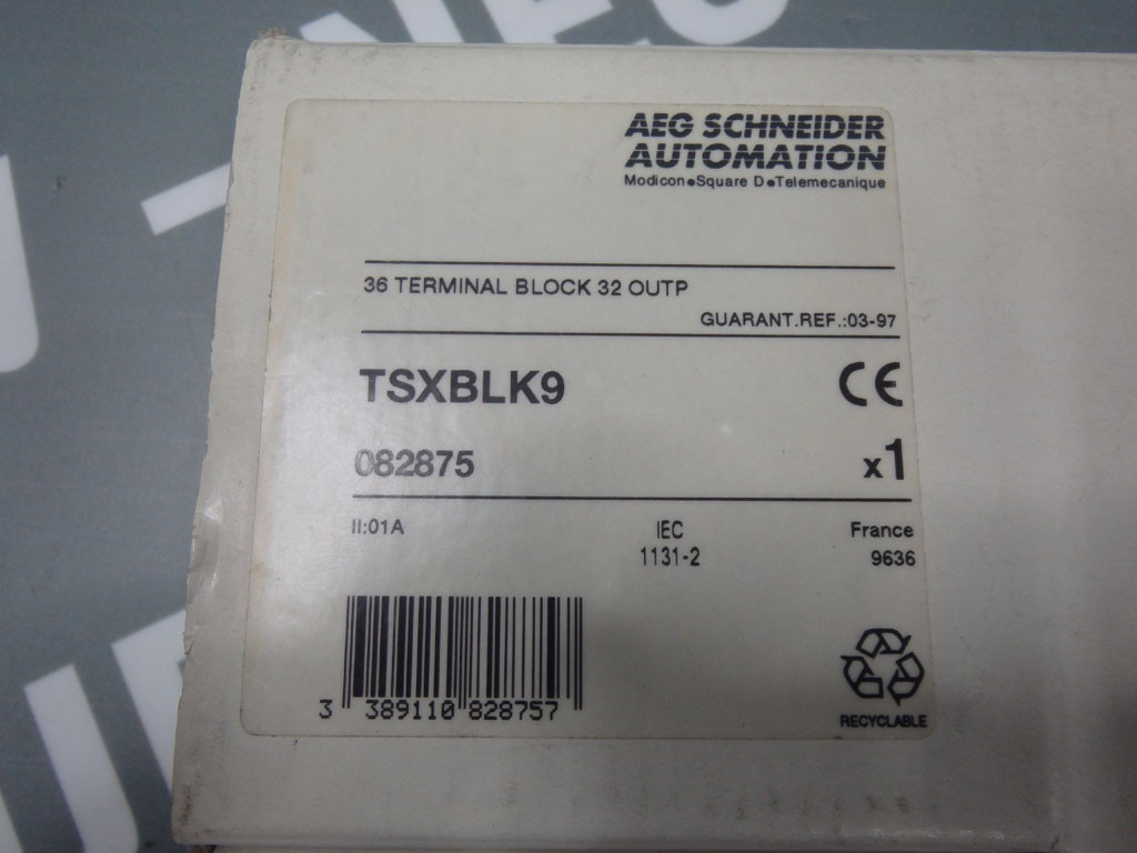 TÉLÉMÉCANIQUE  TSXBLK9