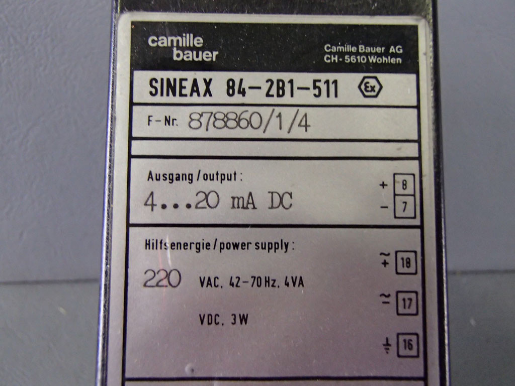 CAMILLE BAUER SINEAX84-2B1-511