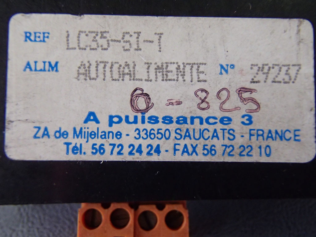 A PUISSANCE 3 LC35SI-T