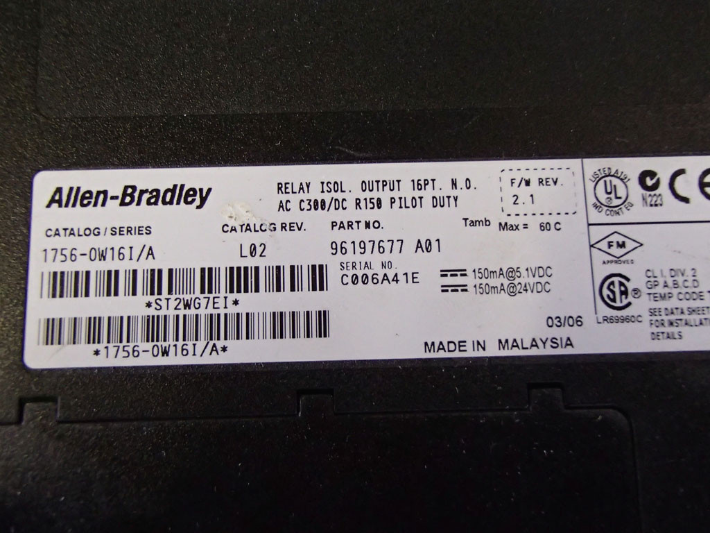 ALLEN-BRADLEY 1756-OW16I/A