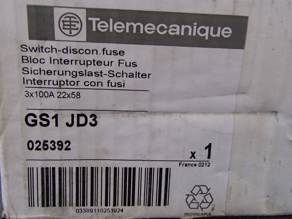 TÉLÉMÉCANIQUE  GS1-JD3