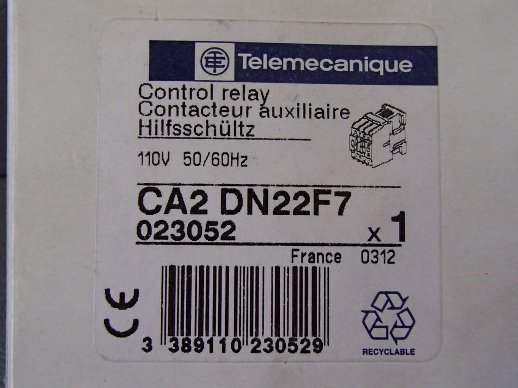 TÉLÉMÉCANIQUE  CA2DN22F7