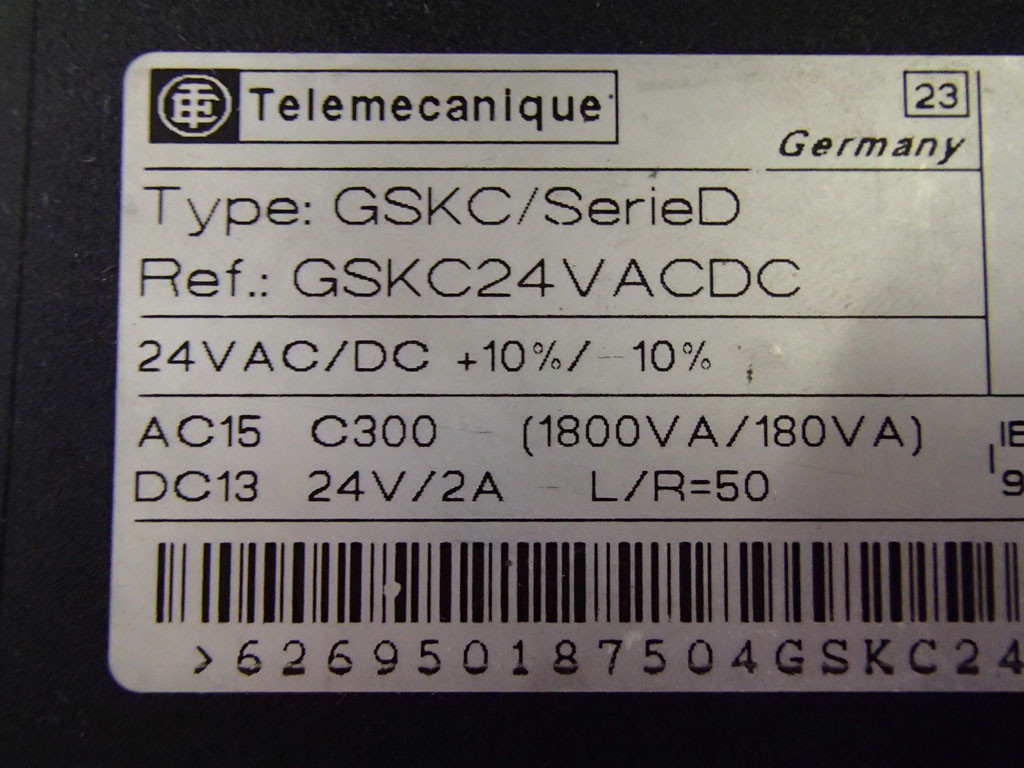 TÉLÉMÉCANIQUE  GSKC24VACDC