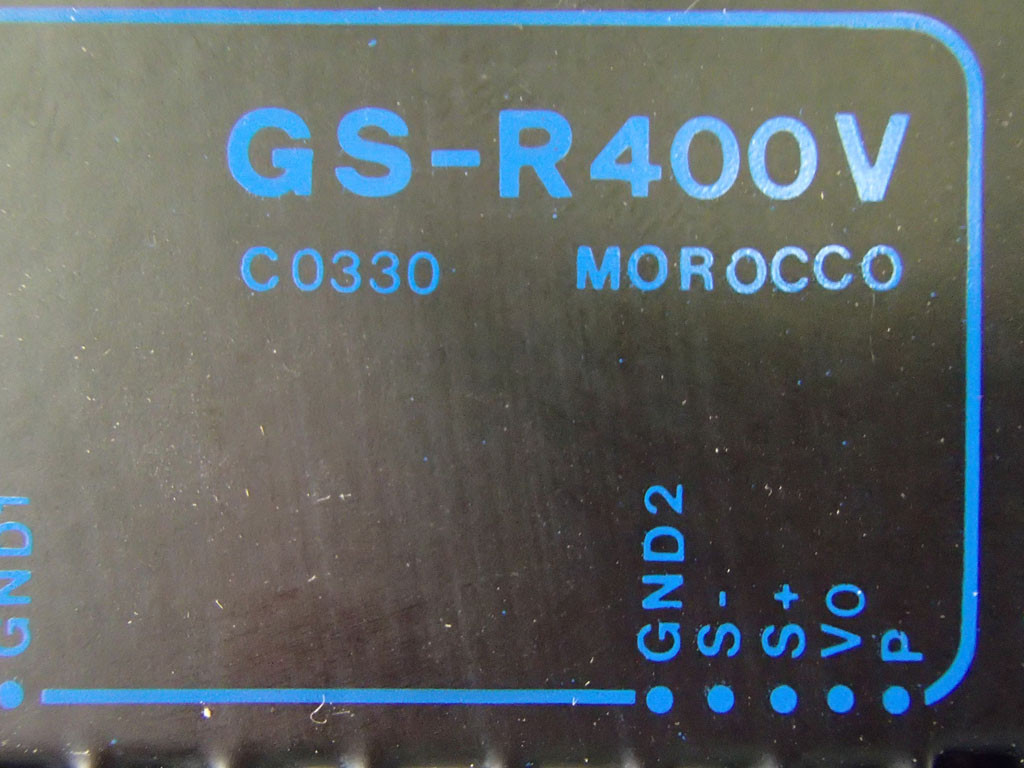 MOROCCO GS-R400V
