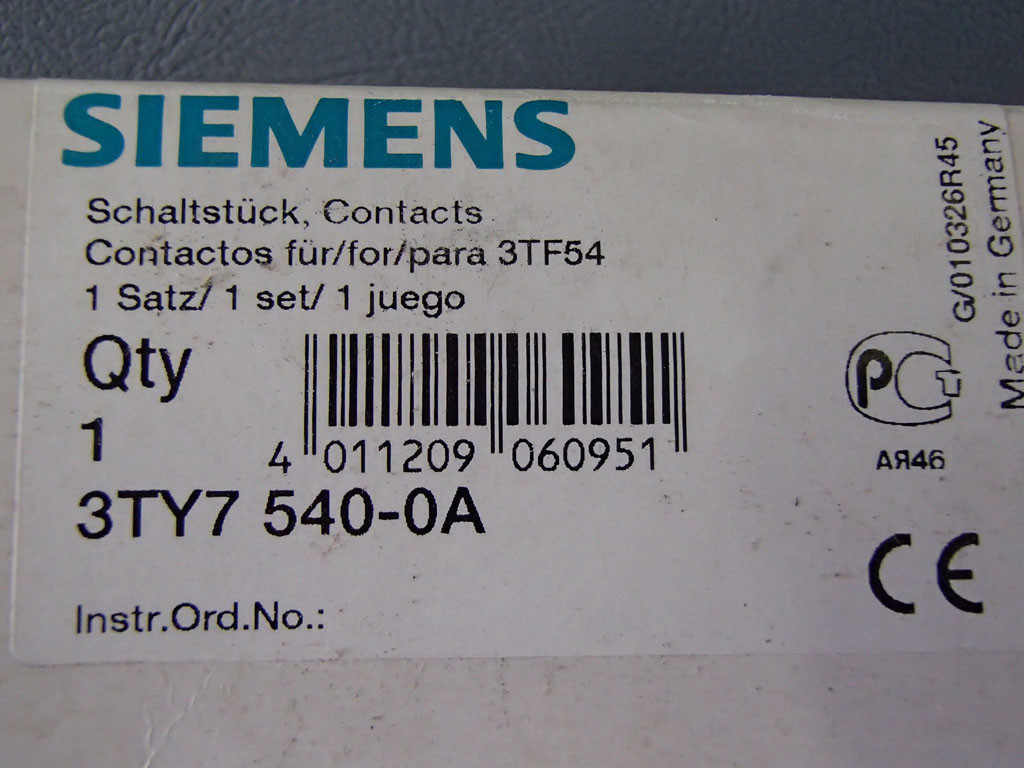 SIEMENS 3TY7540-0A