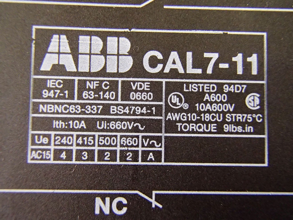 ABB CAL7-11