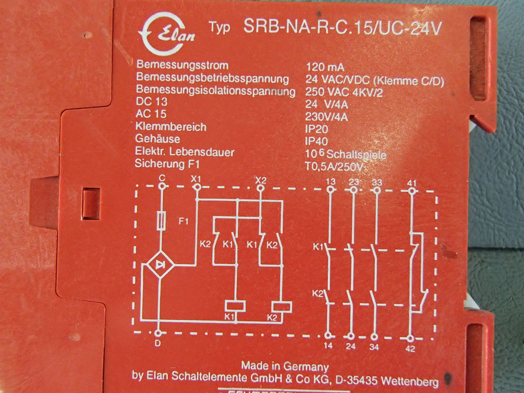 ELAN SRB-NA-R-C.15/UC-24V