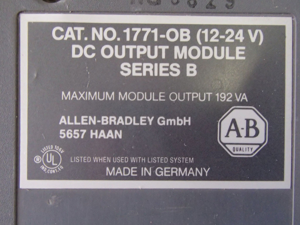 ALLEN-BRADLEY 1771-0B