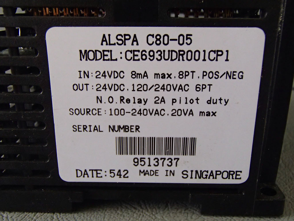 CEGELEC CE693UDR001CP1