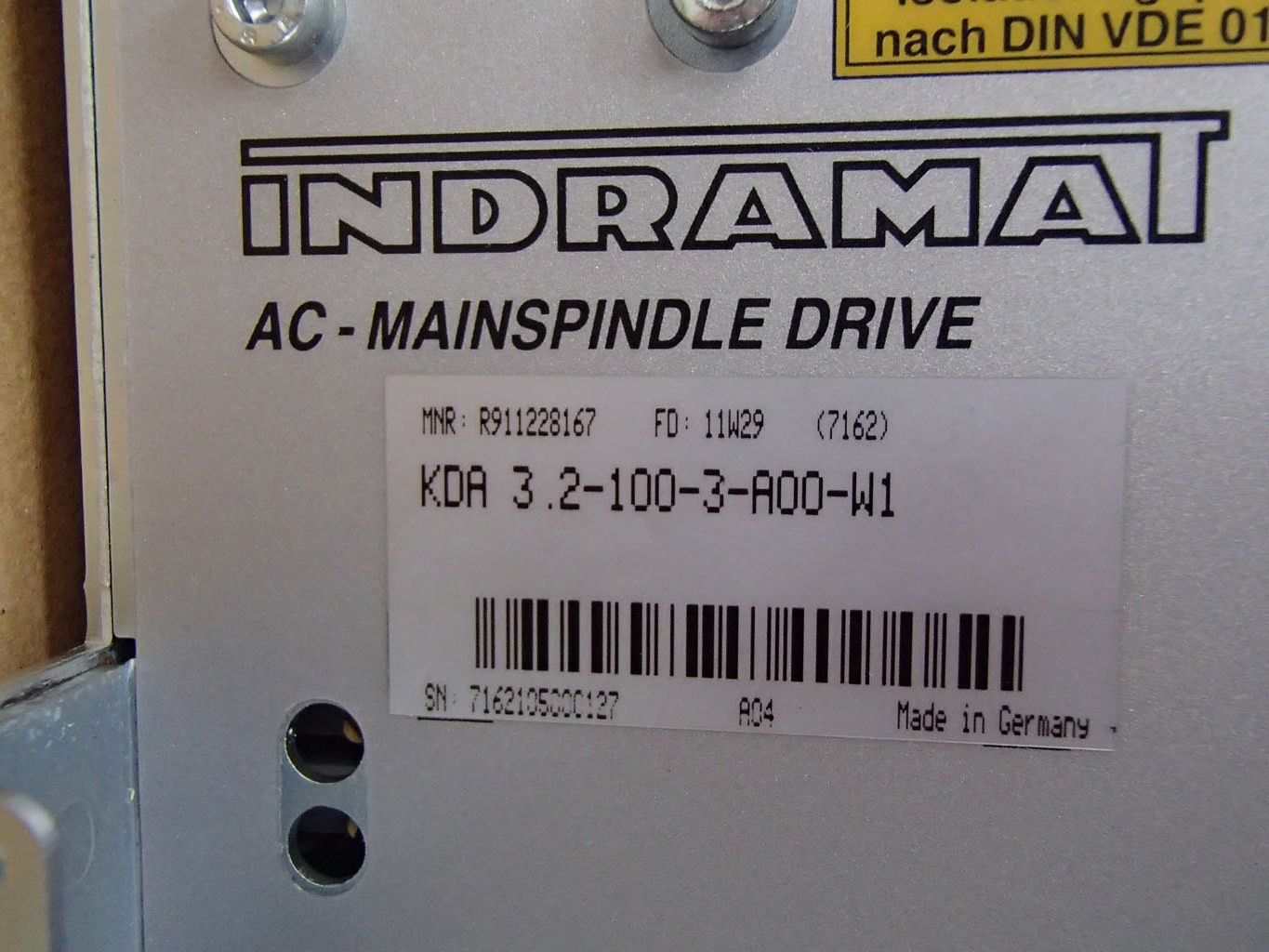 INDRAMAT KDA3.2-100-3-A00-W1