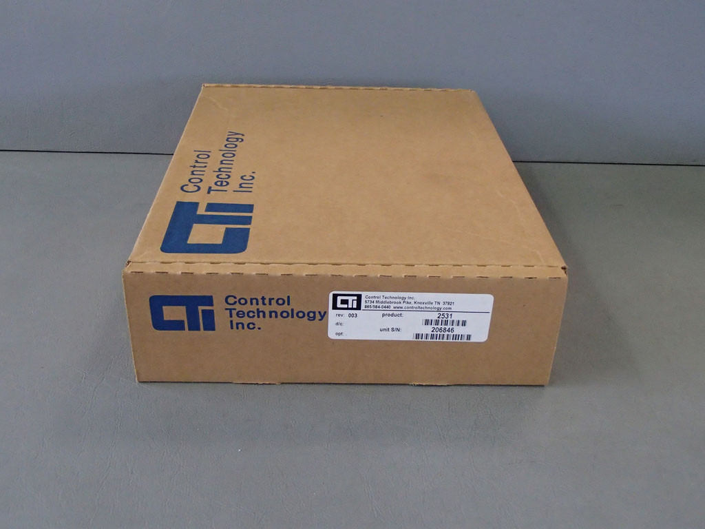 CONTROL TECHNOLOGY INC 901D-2531