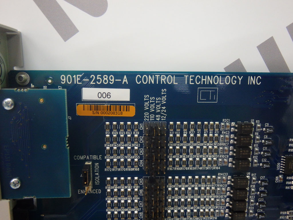 CONTROL TECHNOLOGY INC 901E-2589-A