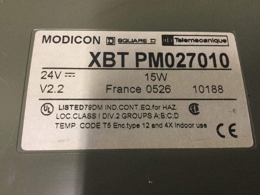 TÉLÉMÉCANIQUE  XBT-PM027010