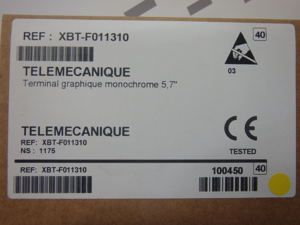 TÉLÉMÉCANIQUE  XBT-F011310