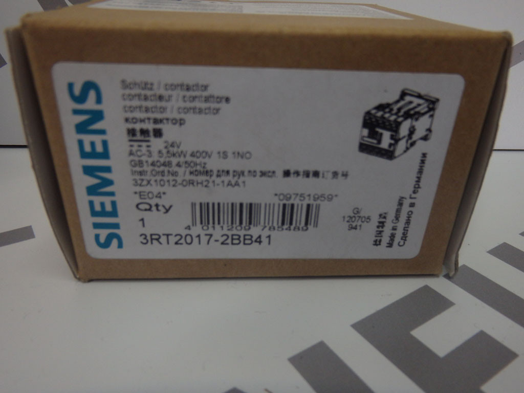SIEMENS 3RT2017-2BB41