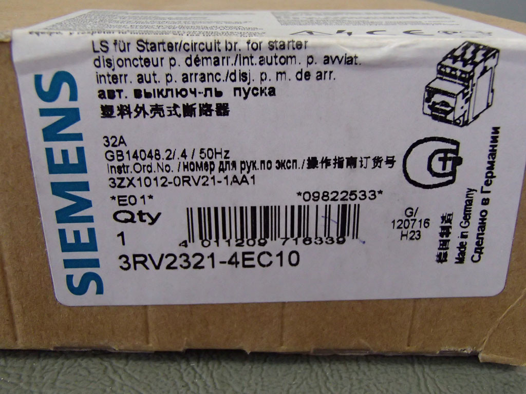SIEMENS 3RV2321-4EC10