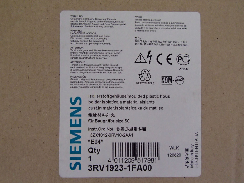 SIEMENS 3RV1923-1FA00