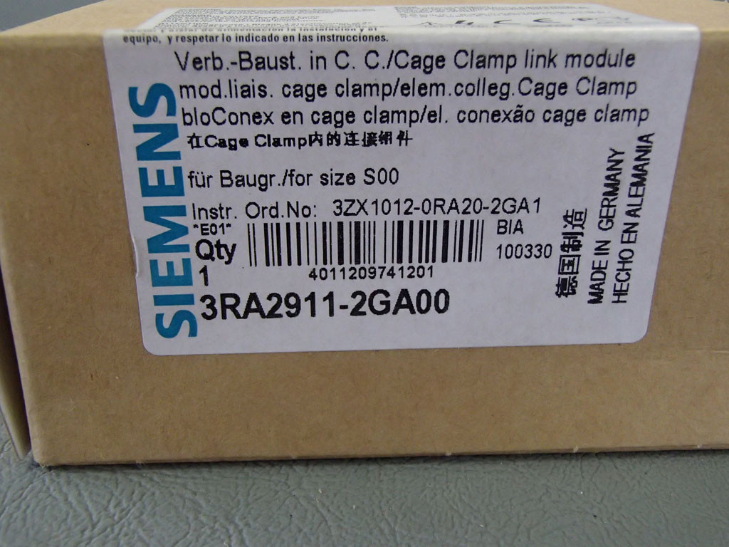 SIEMENS 3RA2911-2GA00