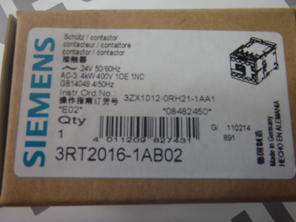 SIEMENS 3RT2016-1AB02