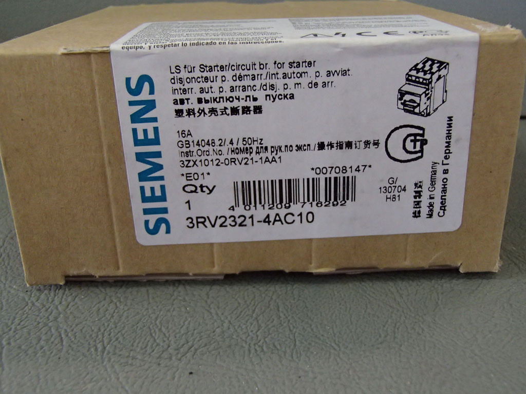 SIEMENS 3RV2321-4AC10