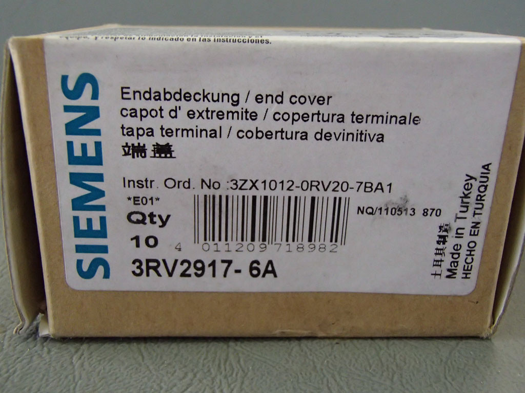 SIEMENS 3RV2917-6A