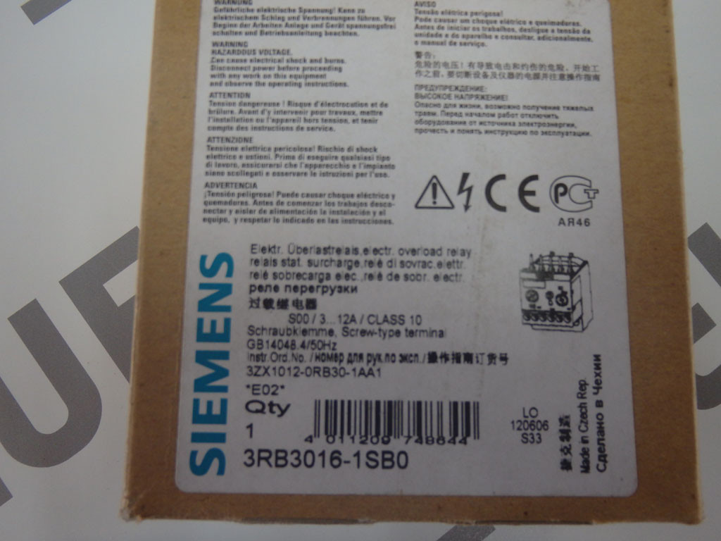 SIEMENS 3RB3016-1SB0