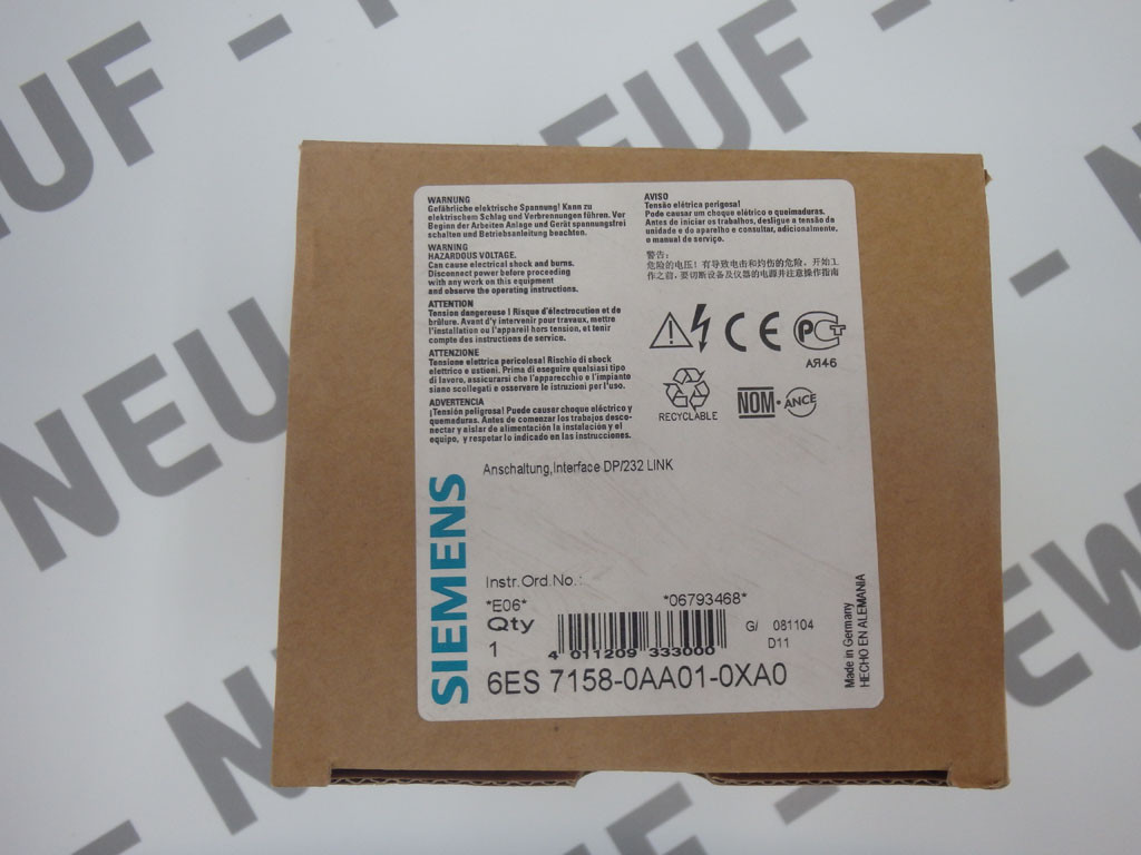 SIEMENS 6ES7158-0AA01-0XA0