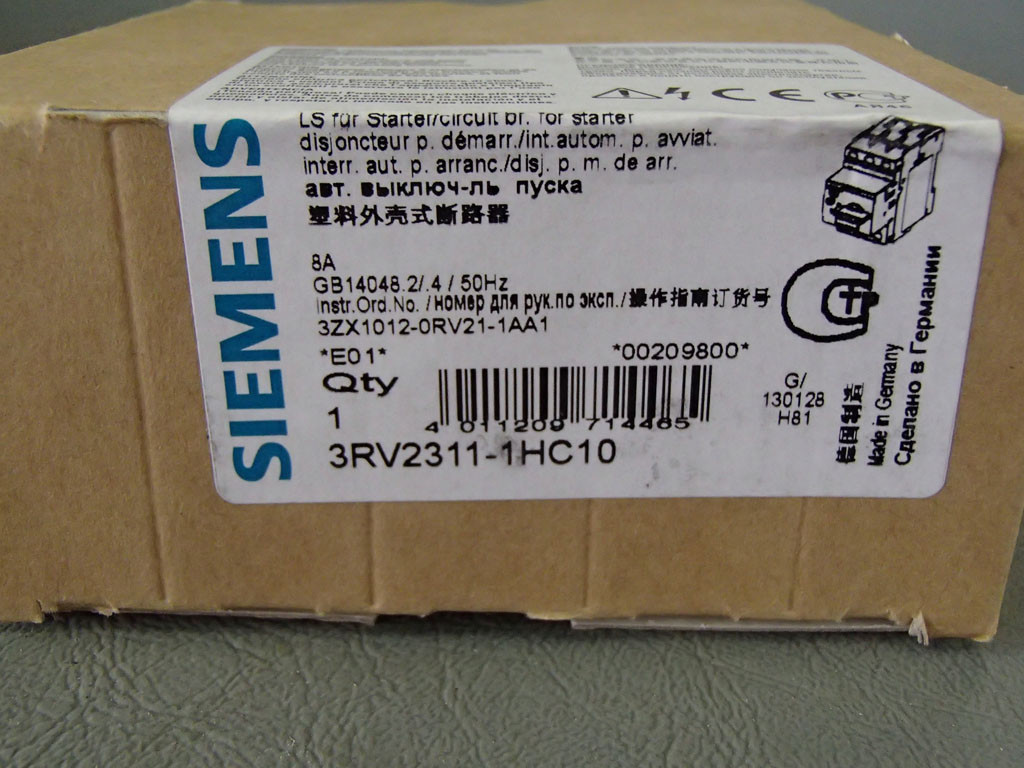 SIEMENS 3RV2311-1HC10